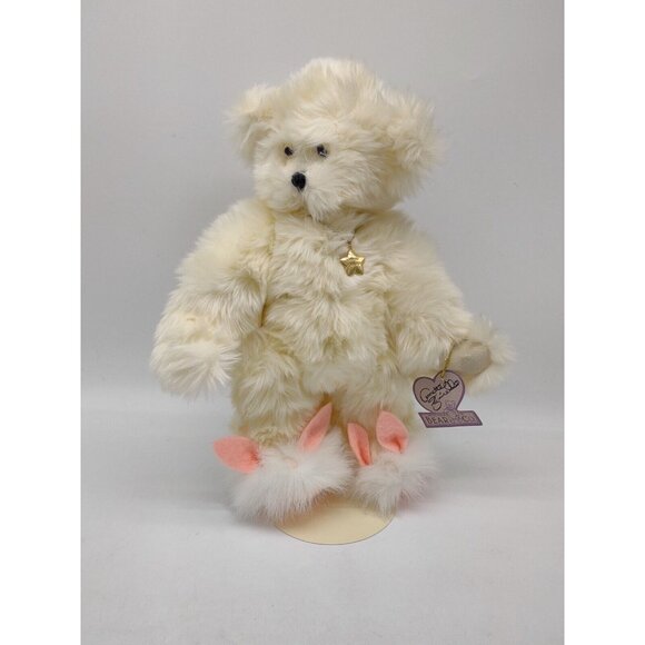 Annette Funicello Collectible Dream Keeper Bear Plush Stuffed Animal with Stand - Picture 15 of 15